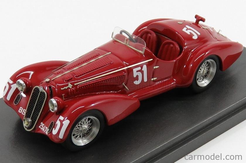 ALFAMODEL-43 AM43-296 Escala 1/43 | ALFA ROMEO 8C 2900B SPIDER N 51 ...