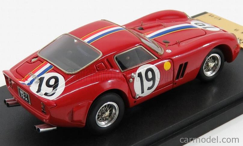 BBR-MODELS KIT009 Scale 1/43 | FERRARI 250 GTO COUPE ch.3705 TEAM ...