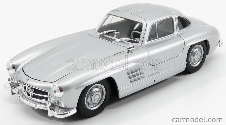 WELLY WE24064GR Scale 1/24 | MERCEDES BENZ 300SL GULLWING 1954 SILVER