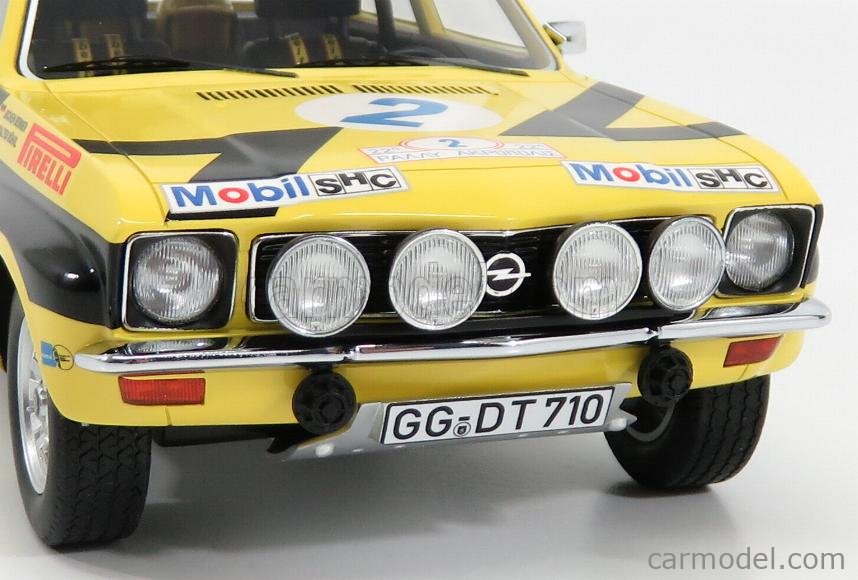 ミニカー　1/43 オペル アスコナ 1973年オーストリア・アルペンラリー Walter Rohrl / Jochen Berger #4 [dsn70] 1/43 オペル アスコナ 1973年オーストリア・アルペンラリー #4