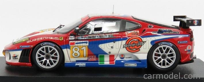 BBR C67 Ferrari F430 JMB N°83 - Le Mans 2011 GT2 - 1/43 - édition Limitée 100 Ex.