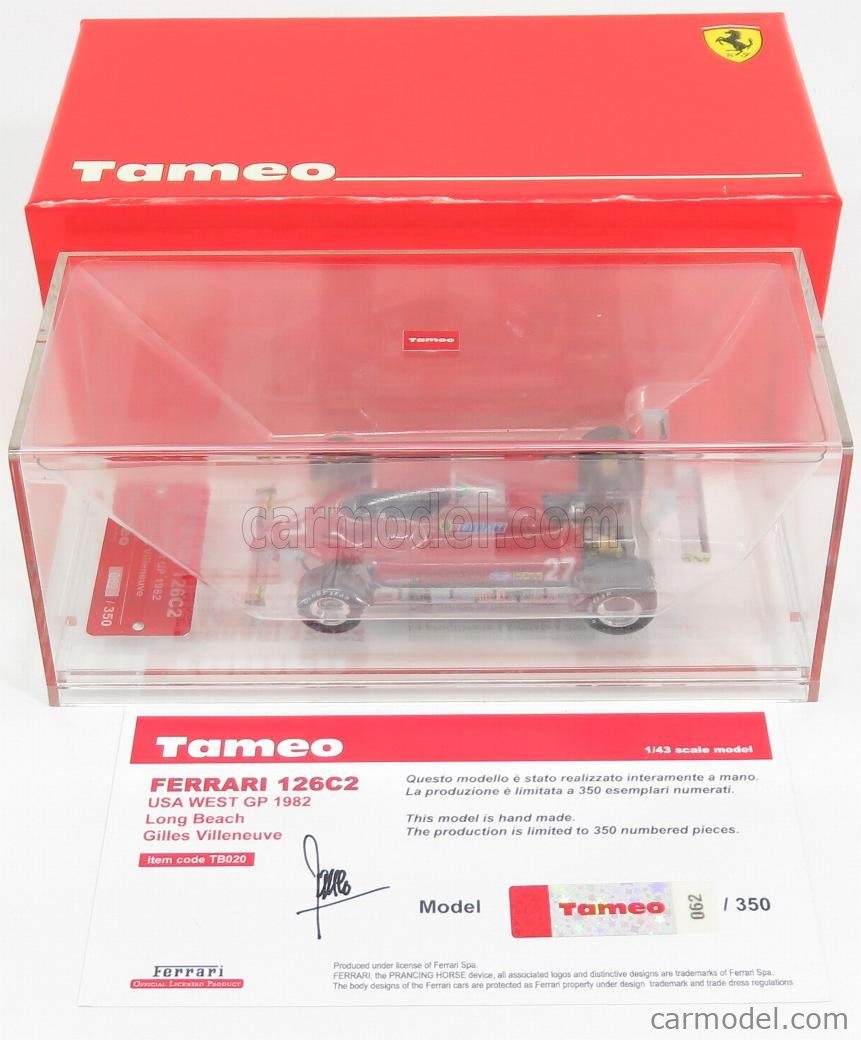 ferrari n 27 412 tb tameo 1/43 ref14/37