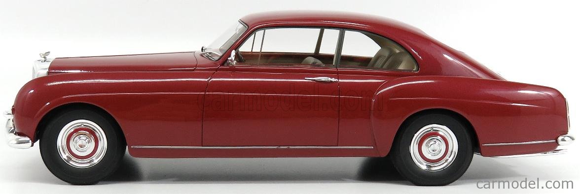 1955 BENTLEY S1 CONTINENTAL FASTBACK BURGUNDY 1/18 MODEL BY CULT MODELS CML023-1 