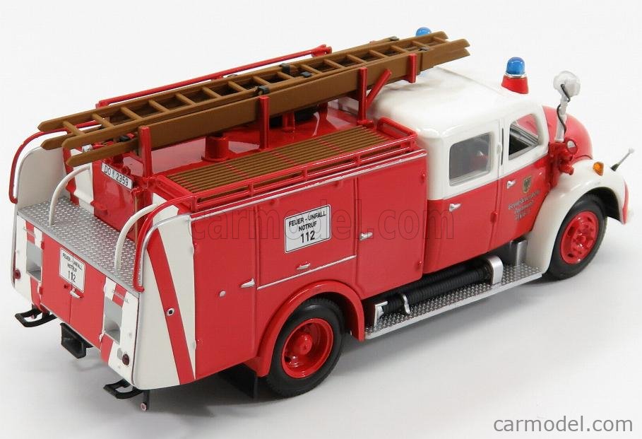 MINICHAMPS 439141072 Scale 1/43 | MAGIRUS DEUTZ MERKUR TLF-16 FIRE ...