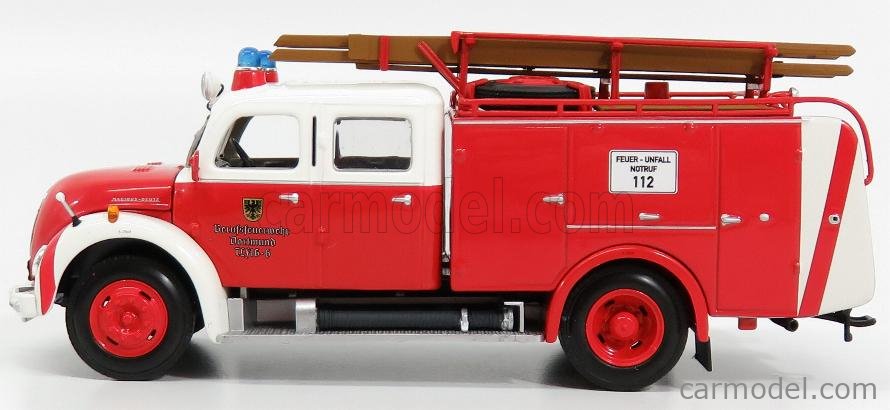 MINICHAMPS 439141072 Scale 1/43 | MAGIRUS DEUTZ MERKUR TLF-16 FIRE ...