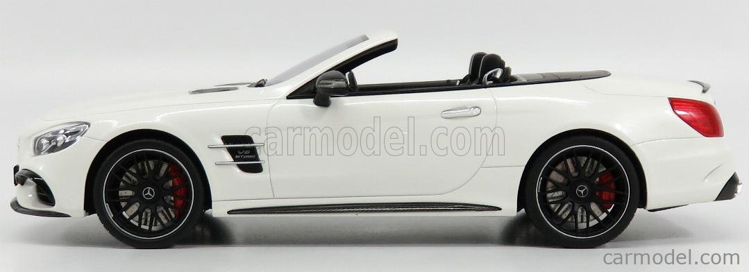 Cabriolet White Dealership Edition 1:18 R231 GT Spirit Mercedes Benz SL63 AMG