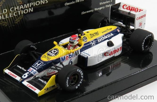 Formula 1 Formule 1 Williams Honda FW11B Piquet Italy '87 1:43 MODEL CAR 718 