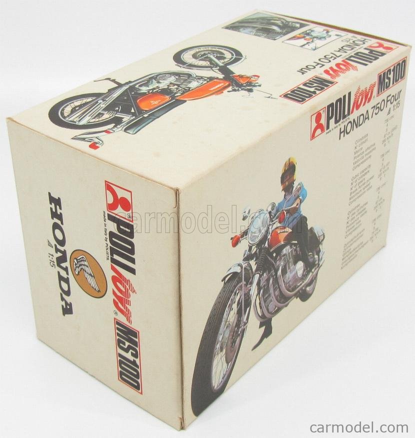 Miniature Moto Polistil Honda 950 SS Bol D'Or - Échelle 1:15 - Collection état Correct