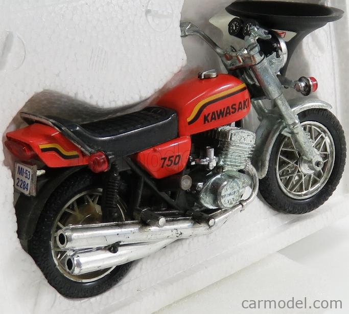 MODELLINO MOTO POLITOYS MS103 KAWASAKI 750