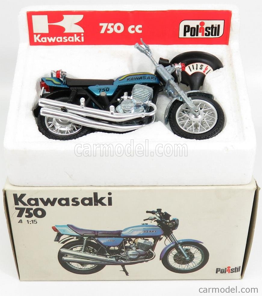 MODELLINO MOTO POLITOYS MS103 KAWASAKI 750