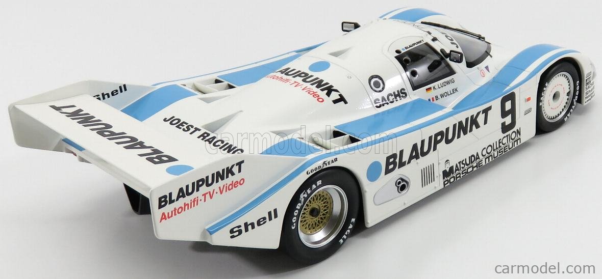 ☆レア絶版*世界1000台*Norev*1/18*Porsche 962C #9 Blaupunkt*1987