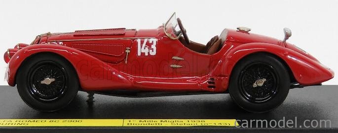 FB-MODEL MM09A Scale 1/43 | ALFA ROMEO 8C 2900 TOURING N 143