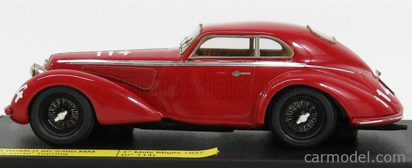 ALFA ROMEO - 6C 2300 MM PASSO CORTO TOURING N 114 WINNER MILLE MIGLIA 1937