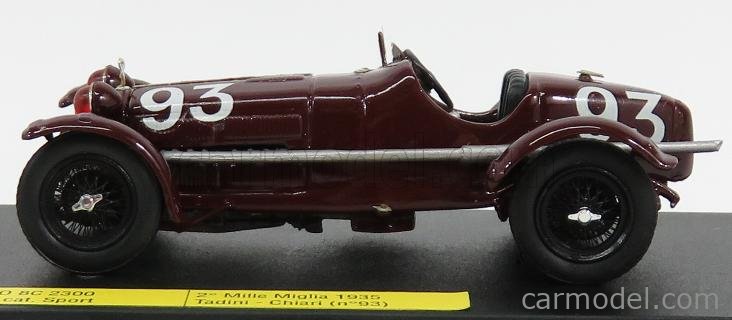 FB-MODEL FB27A Scale 1/43 | ALFA ROMEO 8C 2300 MONZA N 93 2nd MILLE ...