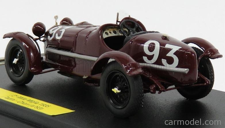 FB-MODEL FB27A Scale 1/43 | ALFA ROMEO 8C 2300 MONZA N 93