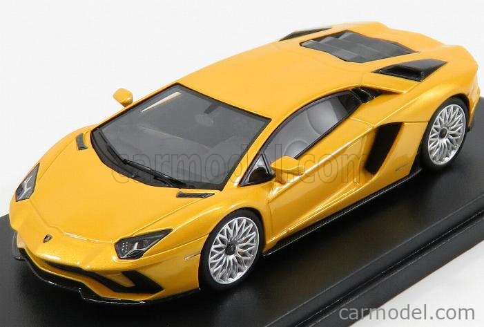 LOOKSMART LS468A Scale 1/43 | LAMBORGHINI AVENTADOR S 2016 NEW GIALLO ...