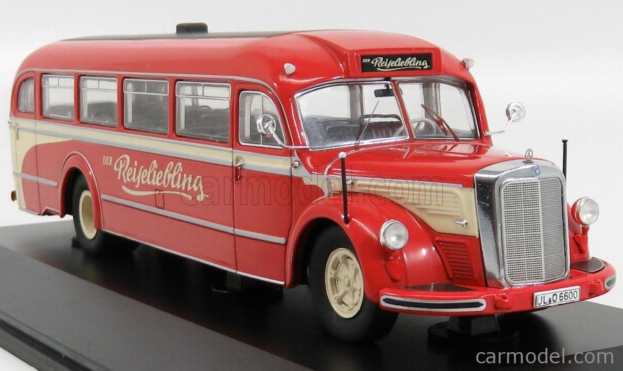 Schuco 02749 Echelle 1 43 Mercedes Benz O6600 Autobus Der Reiseliebling 1953 Red Cream Schuco 02749 Echelle 1 43 Mercedes Benz O6600 Autobus Der Reiseliebling 1953 Red Cream