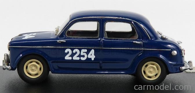 IV-MODEL IVM018C Scale 1/43  FIAT 1100/103 N 2254 MILLE MIGLIA 1955 BLUE