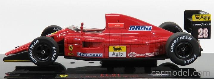 FERRARI - F1 F1-91 N 28 GP MONTECARLO 1991 J.ALESI