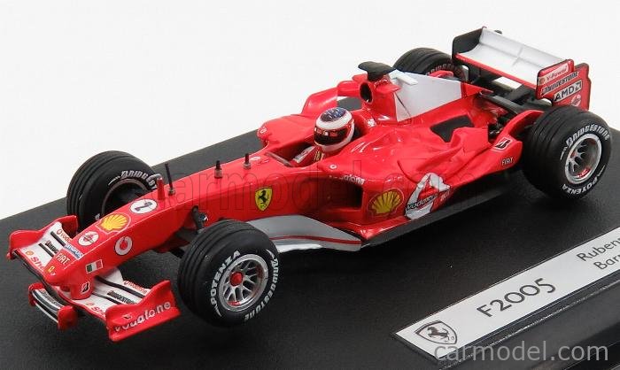 Hot Wheels 1:43 F2005 Rubens Barrichello Ferrari F1 MIB 