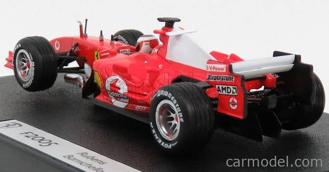 1/43 Ferrari F2005 Rubens Barrichello G9732 Hot Wheels 