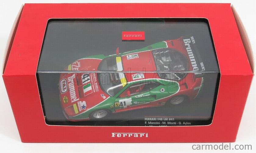 IXO-MODELS FER032 Scale 1/43 | FERRARI F40 LM N 41 24h LE