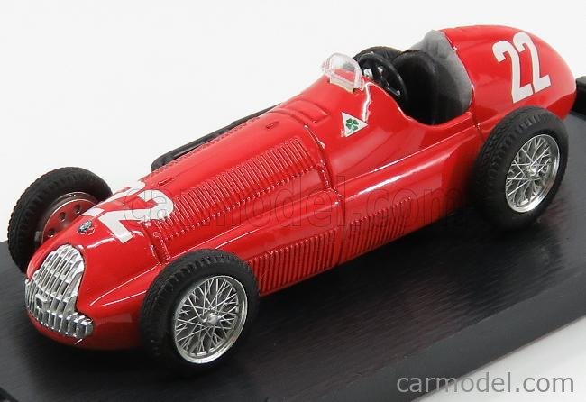 Brumm 1:43 JM Fangio Alfa Romeo 158 formula 1 1950 R036 modelo carro R036  8020677000839