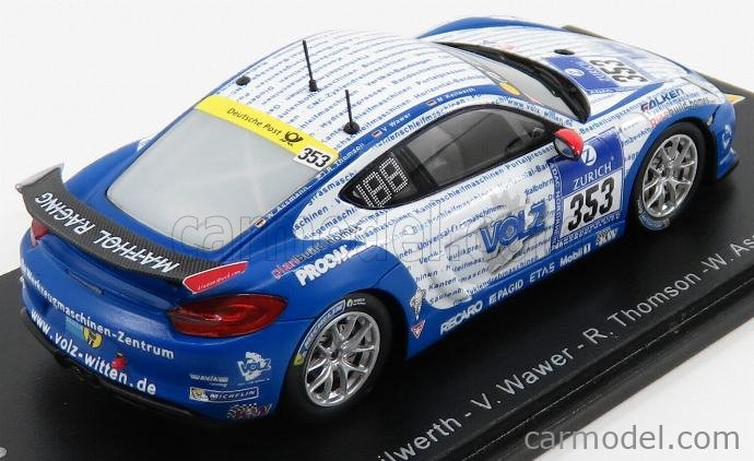 Porsche Cayman GT4 353 24 Heures du Nurburgring 2016 Spark SG259