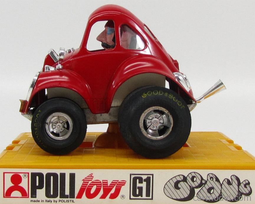 POLITOYS POLISTIL G1 Scale 1/24 | VOLKSWAGEN BEETLE GO BUG RED