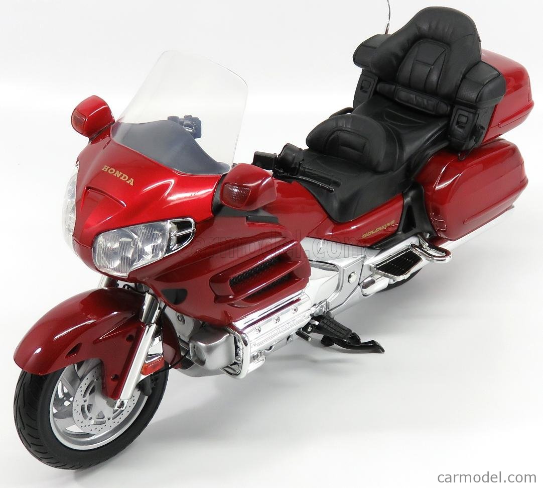 Honda Goldwing Motorcycle Red 1:6 Model MOTORMAX 