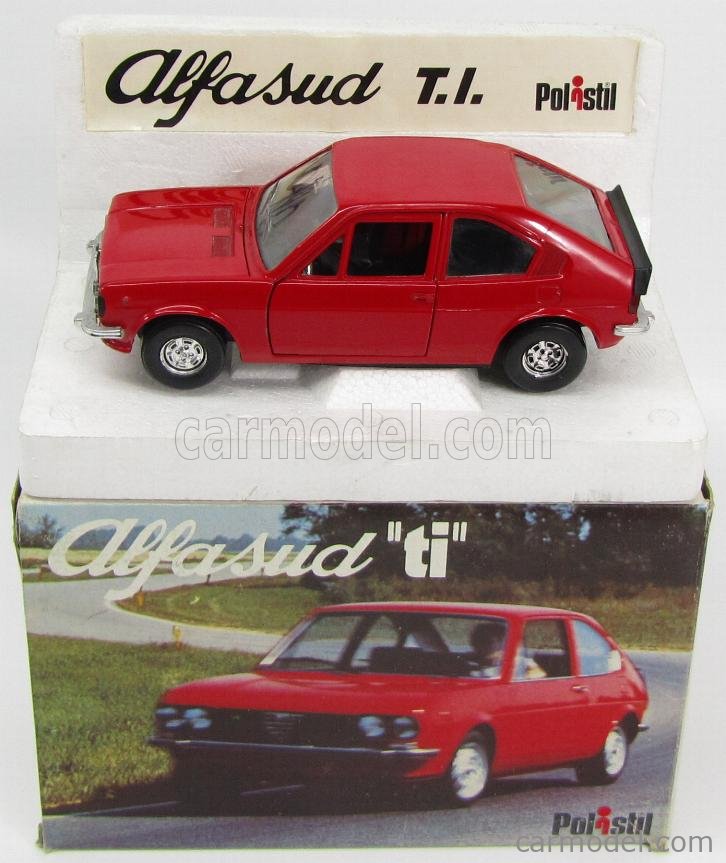 Polistil S41 Alfa Romeo Alfasud Ti - Boîte - Bon état - Couleur Argent