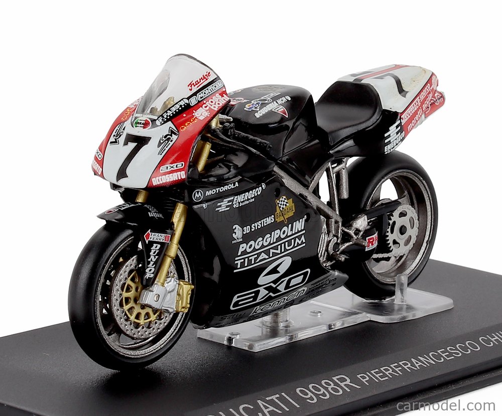 EDICOLA GMDCCOL028 Scale 1/24 | DUCATI 998R TEAM NCR N 7 SBK
