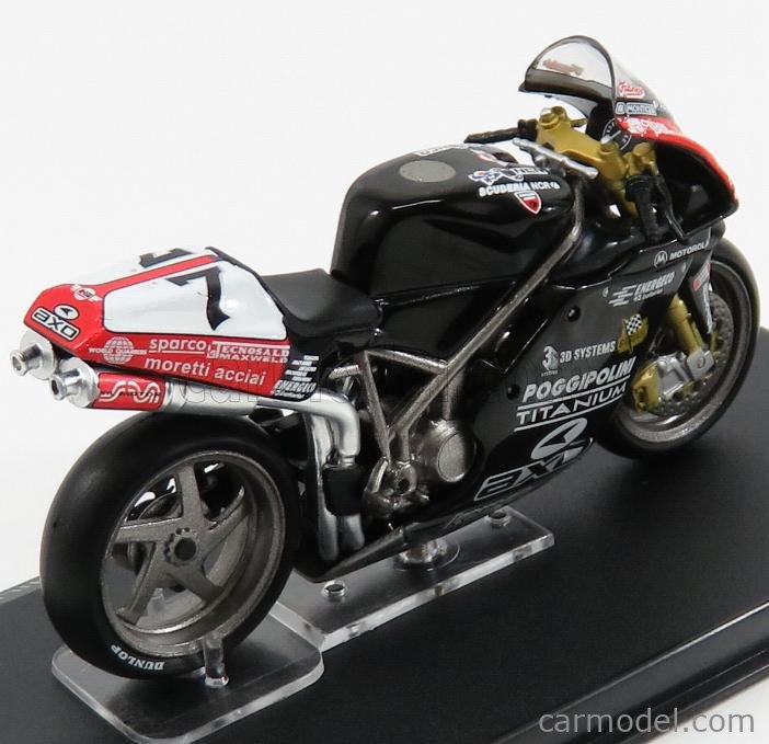 EDICOLA GMDCCOL028 Scale 1/24 | DUCATI 998R TEAM NCR N 7 SBK SUPERBIKE ...