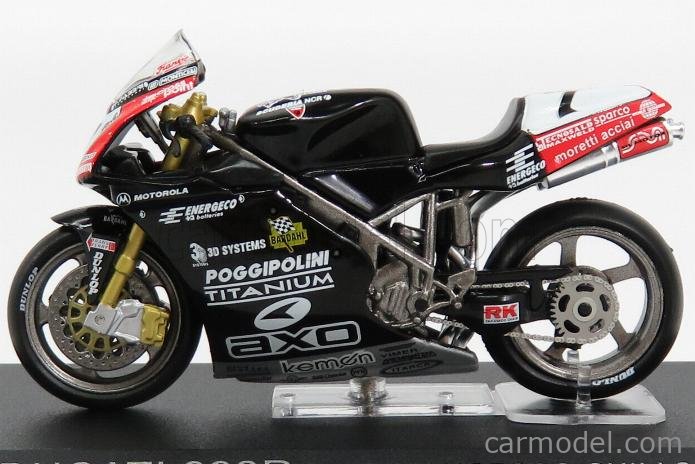 EDICOLA GMDCCOL028 Scale 1/24 | DUCATI 998R TEAM NCR N 7 SBK SUPERBIKE ...