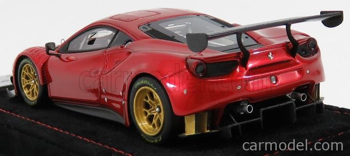 BBR Ferrari 488 GT3 Rosso Fuoco 1/18 - NO CMC / MR / D&G