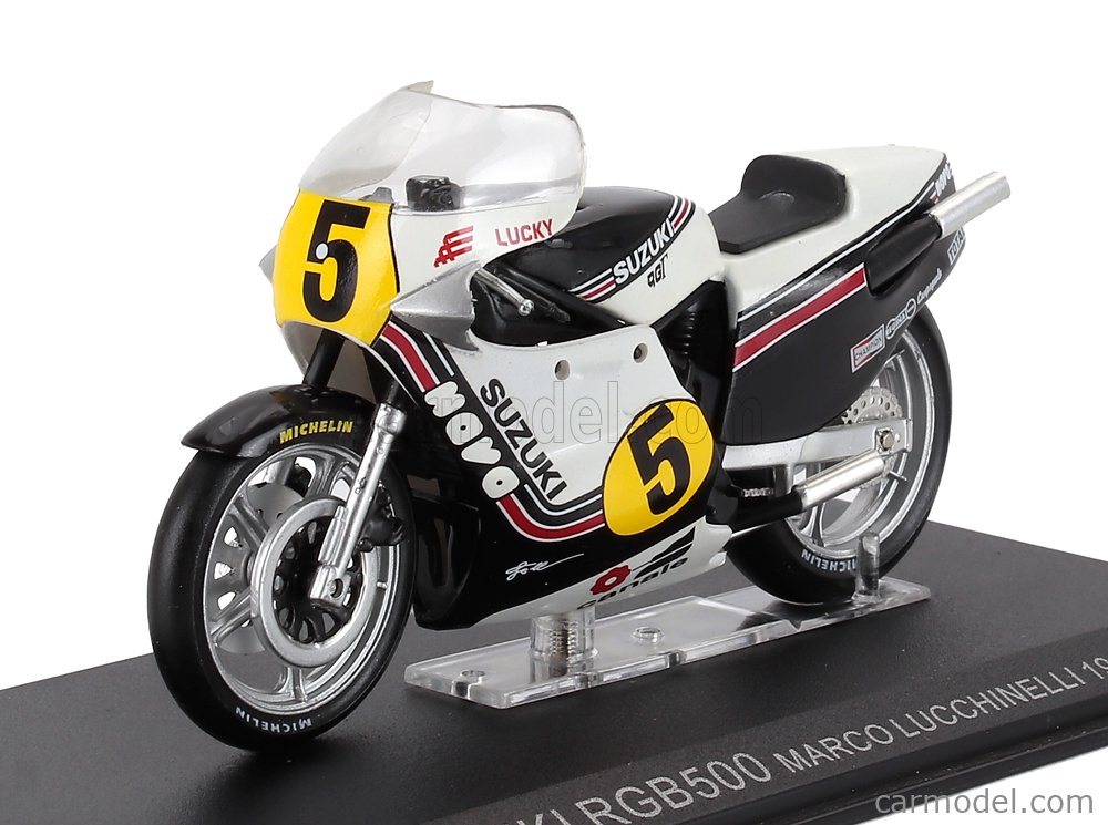 EDICOLA GMDCCOL014 Scale 1/24 | SUZUKI RGB500 N 5 WORLD CHAMPION