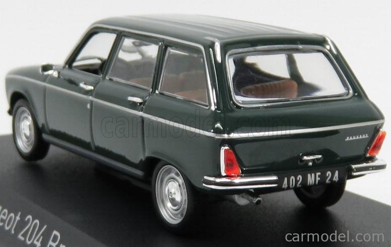 NOREV 1/43 Peugeot 204 Break N°32 - Rouge - Occasion Sans Boîte