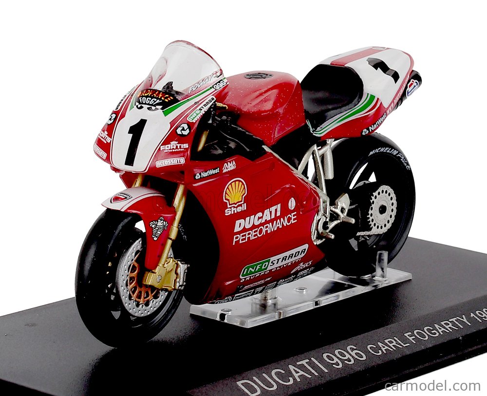 EDICOLA GMDCCOL011 Scale 1/24 | DUCATI 996 N 1 WORLD CHAMPION