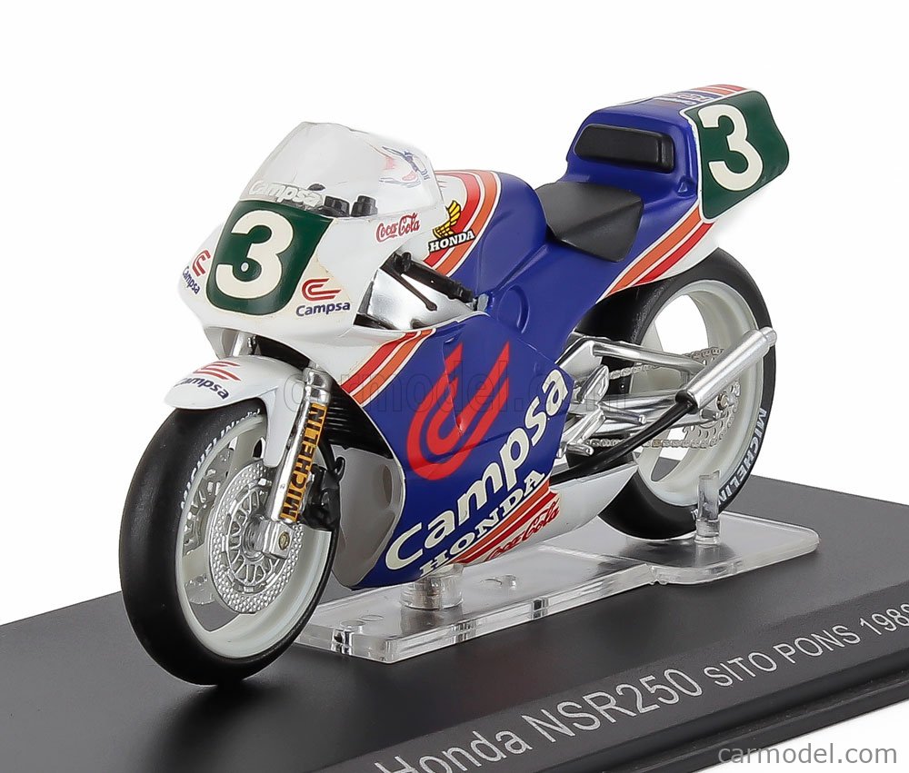 EDICOLA GMDCCOL040 Scale 1/24 | HONDA NSR250 N 3 WORLD CHAMPION