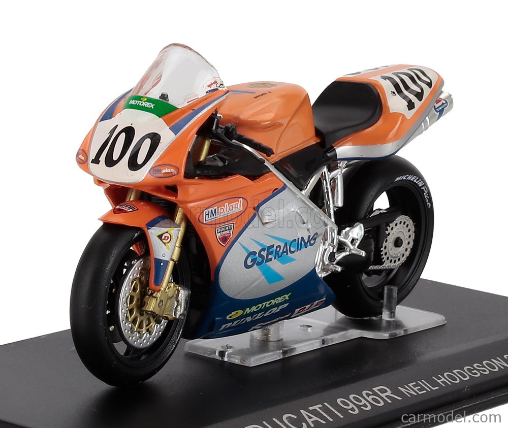 EDICOLA GMDCCOL033 Scale 1/24 | DUCATI 996RS TEAM GSE RASING N 100
