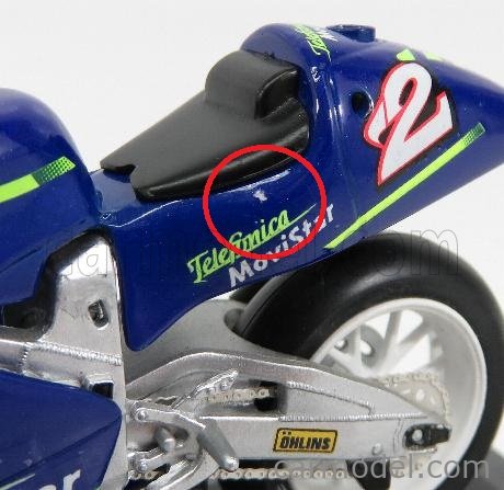 Amazon | GuiLoy 1/10 SUZUKI RGV500#2 K.Roberts Movistar