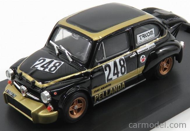 BRUMM R561 Масштаб 1/43 | FIAT 600 ABARTH 1000 N 248 TRENTO