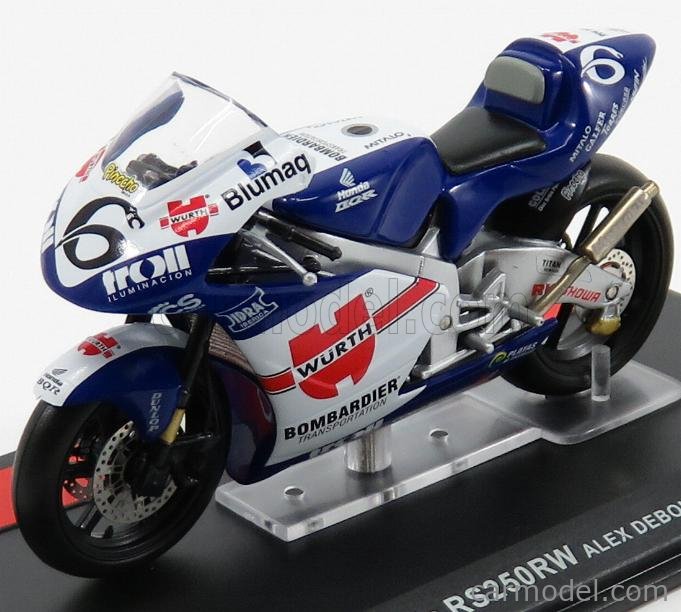 HONDA RS250 RW ALEX DEBON 2005 SCALA 1\24 