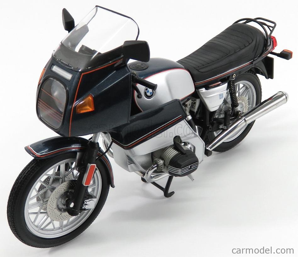 Schuco BMW R 100 RS Motorcycle Edition 1:10 Scale Blue Metallic 450650800 