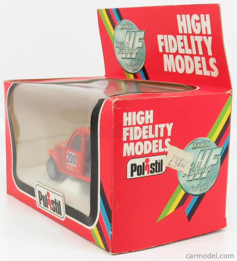 POLITOYS POLISTIL S700 Scale 1/25 | CITROEN 2CV CROSS RALLY