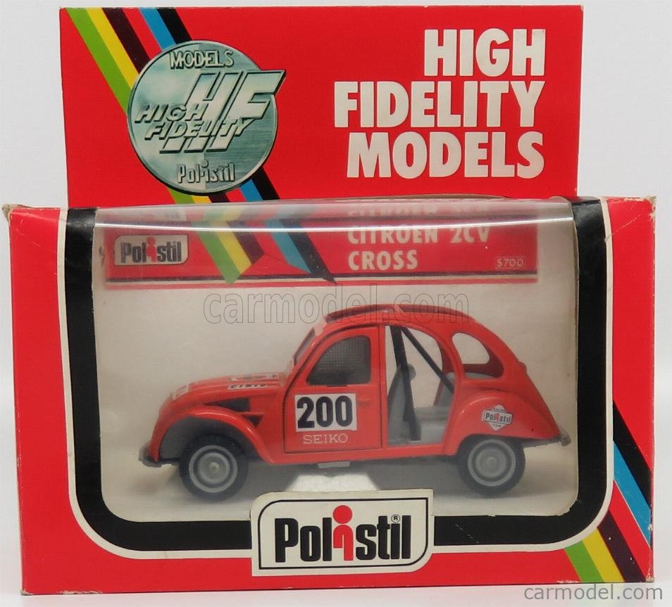 POLITOYS POLISTIL S700 Scale 1/25 | CITROEN 2CV CROSS RALLY