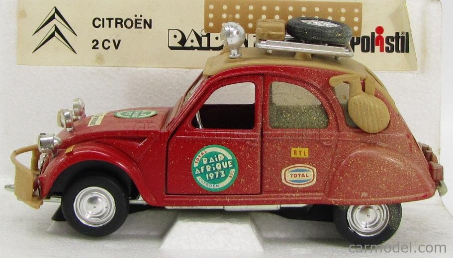 Citroën 2CV Raid Afrique -Polistil S30 - Collection