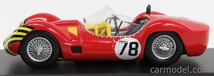 Scale model car 1:43 MASERATI Tipo 61 #78 Schroeder Nassau Trophy 1961