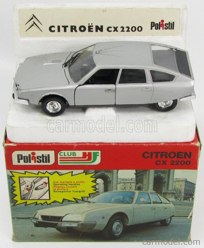 POLITOYS POLISTIL S38 Scale 1/25 | CITROEN CX 2200 1974 SILVER