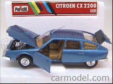 POLITOYS POLISTIL S638 Scale 1/25 | CITROEN CX 2200 BLUE MET